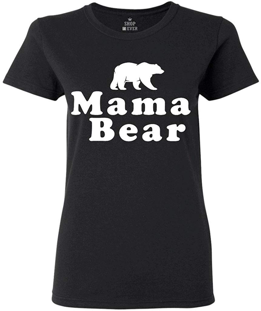 Mama Bear Women's T-Shirt Black