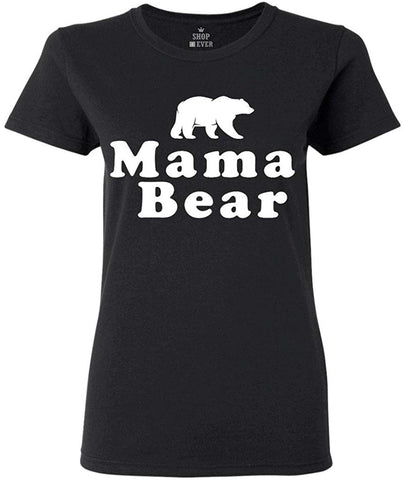 Mama Bear Women's T-Shirt Black