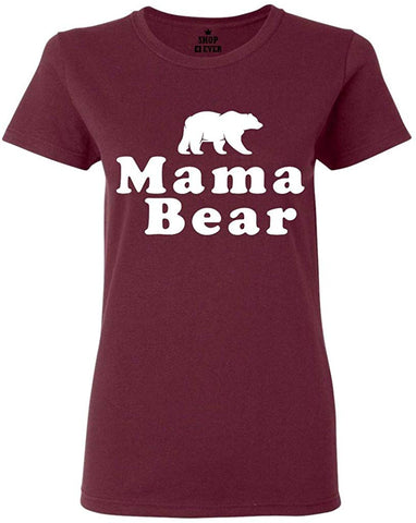 Mama Bear Women's T-Shirt Red