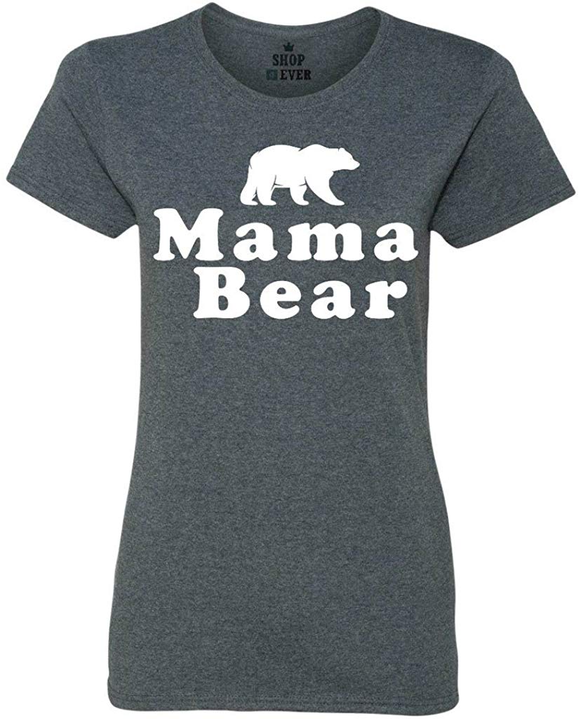 Mama Bear Women's T-Shirt gray