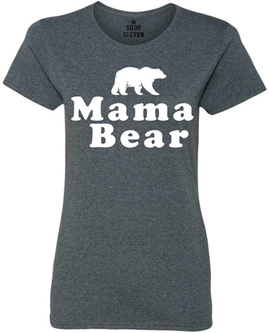 Mama Bear Women's T-Shirt gray