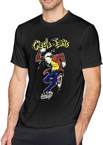 Man Circle Jerks Soft Short Sleeve 3XL T-Shirt Black